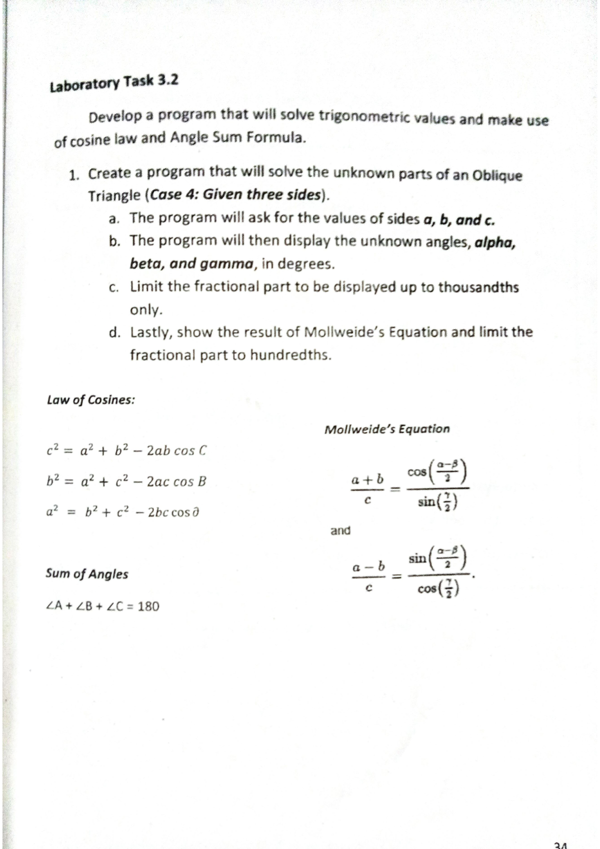 Document 33 - Mathematics for the modern world - Studocu