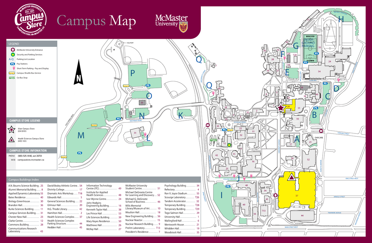 Campus-map - tis is campus map of mac lol - HELIPORT COLD SPRING CREEK ...