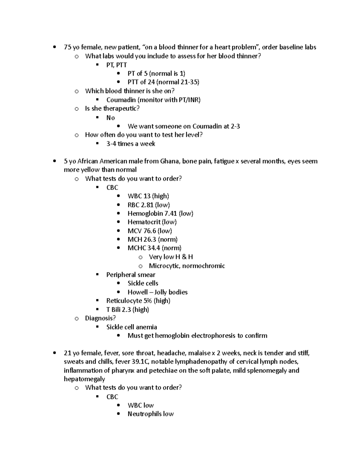 guided case study bad blood answers