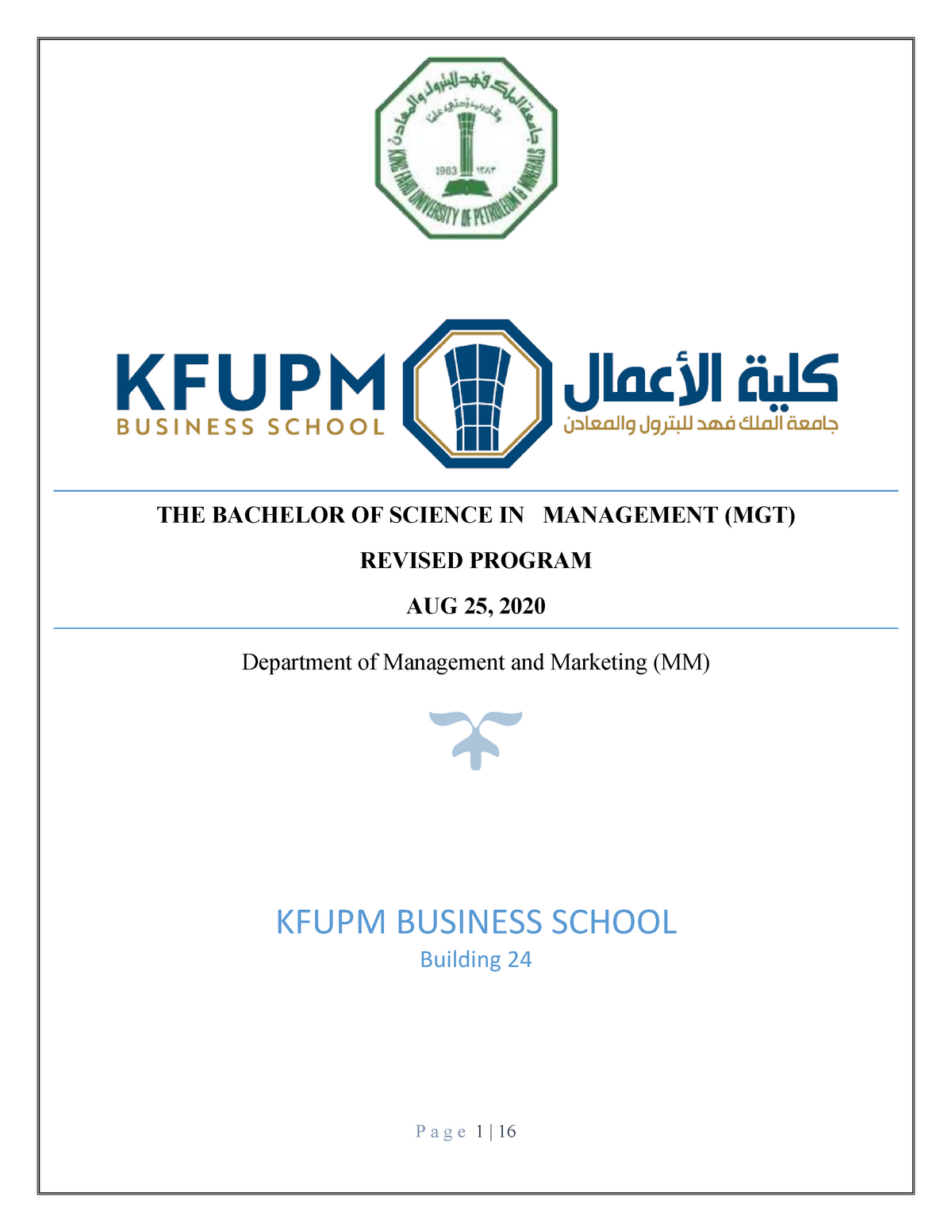 B.S. In Management (New Program) - Copy - THE BACHELOR OF SCIENCE IN ...