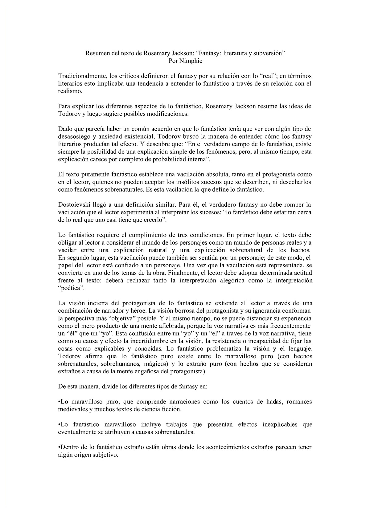 Pdfresumendeltextoderosemaryjackson compress Resumen del texto