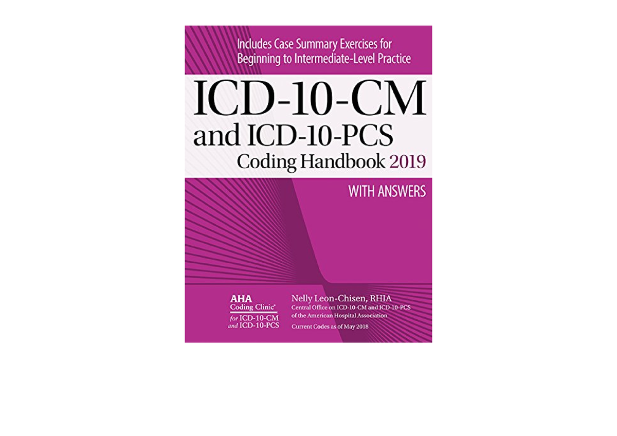 Kindle Online PDF ICD 10 CM And ICD 10 PCS Coding Handbook With Answers ...