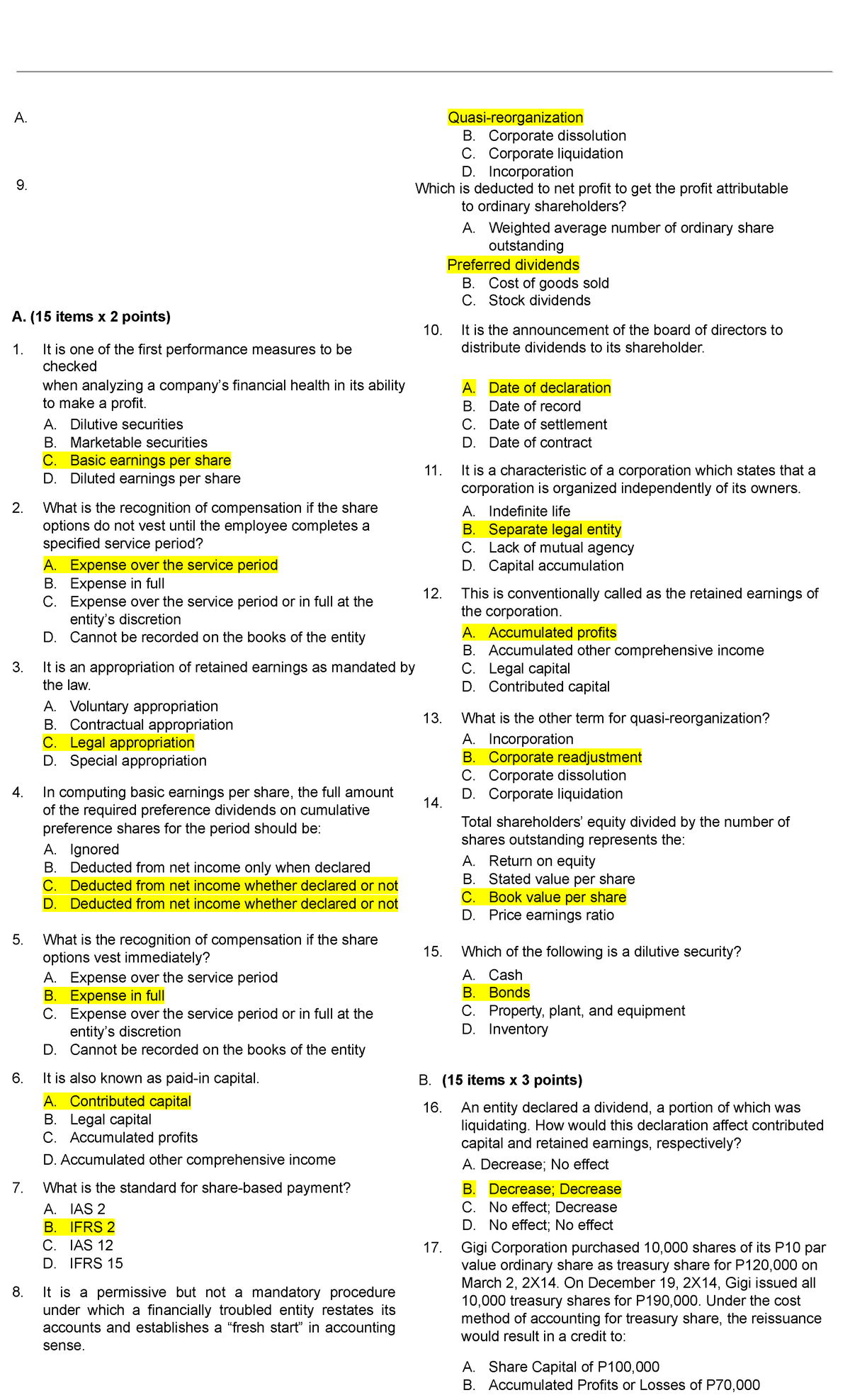 Intermediate Accounting 2 - Accountancy - Studocu