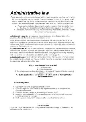 Legislative process - lecture notes detailed - Legislative process ...