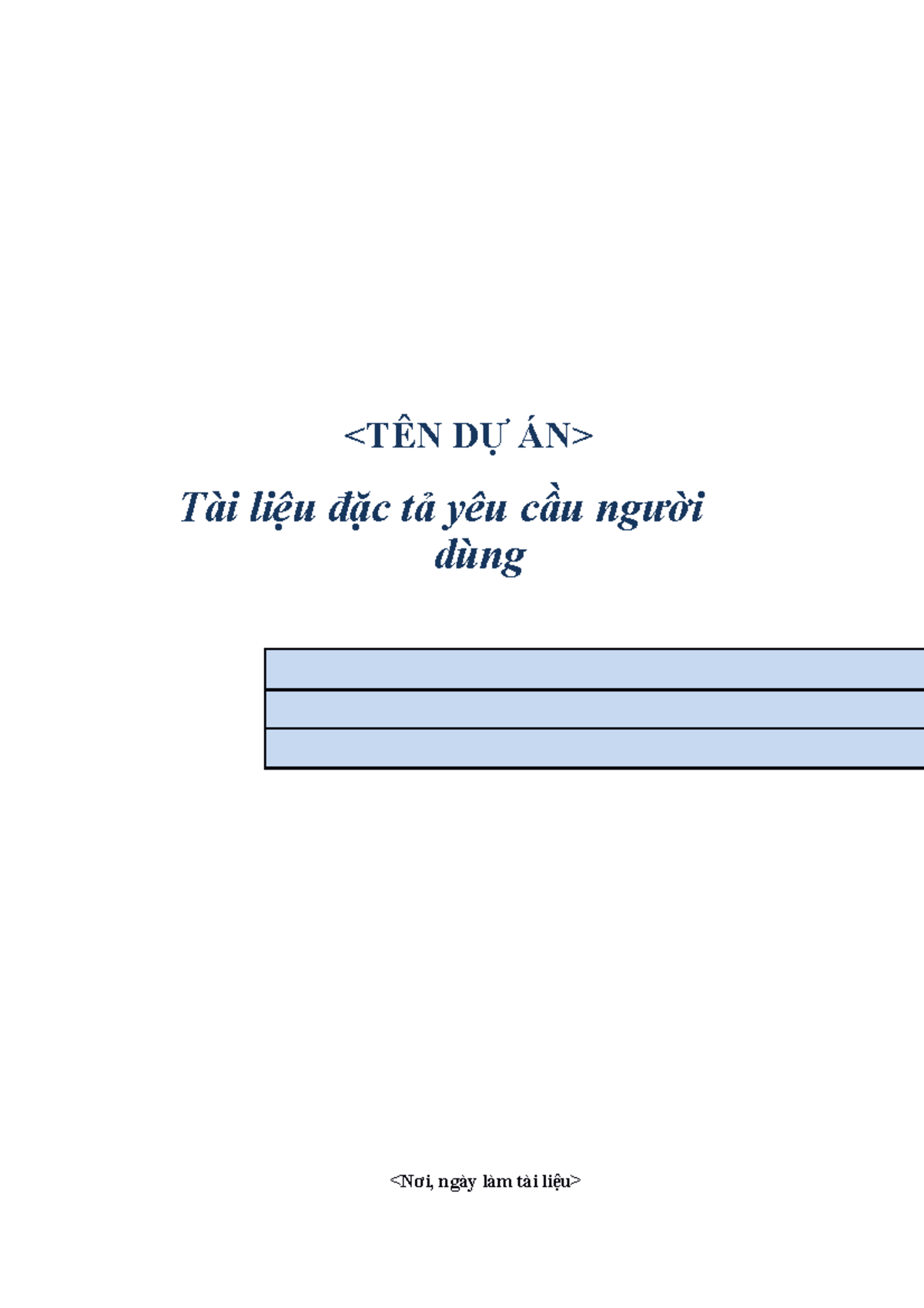 Tài liệu urd Tài liệu urd Tài liệu đặc tả yêu cầu người dùng