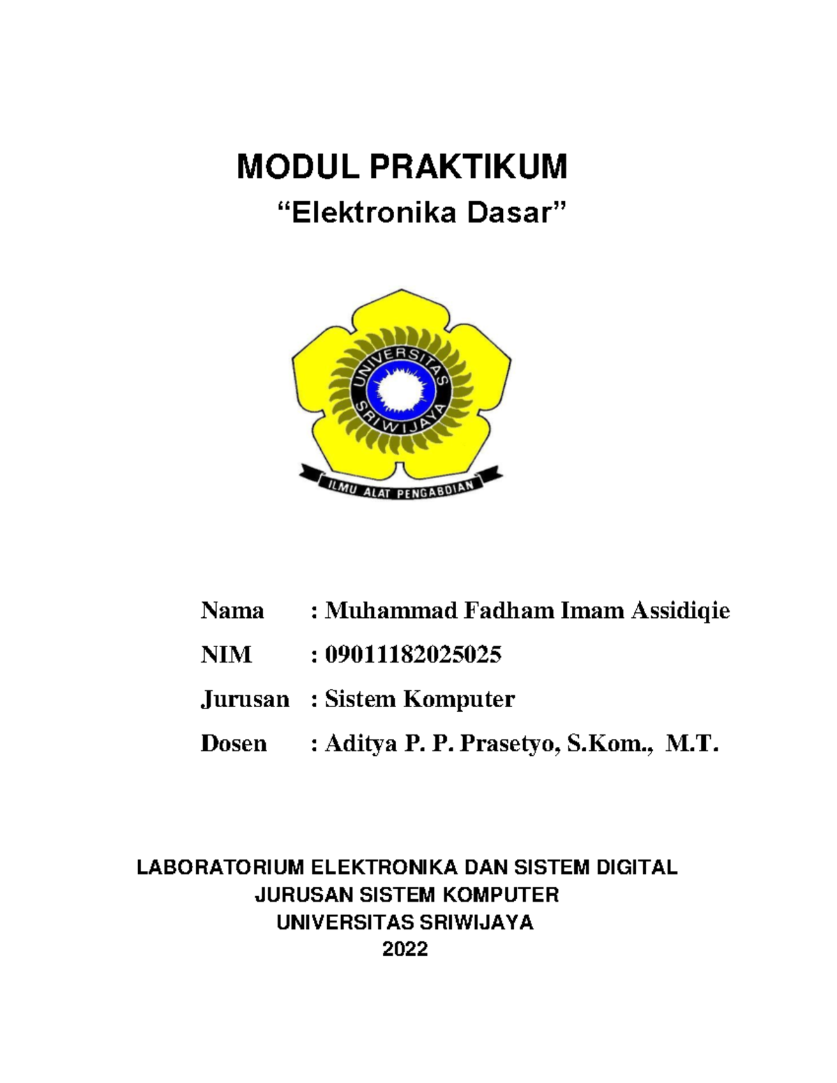 Laporan Modul 6 Prak - MODUL PRAKTIKUM