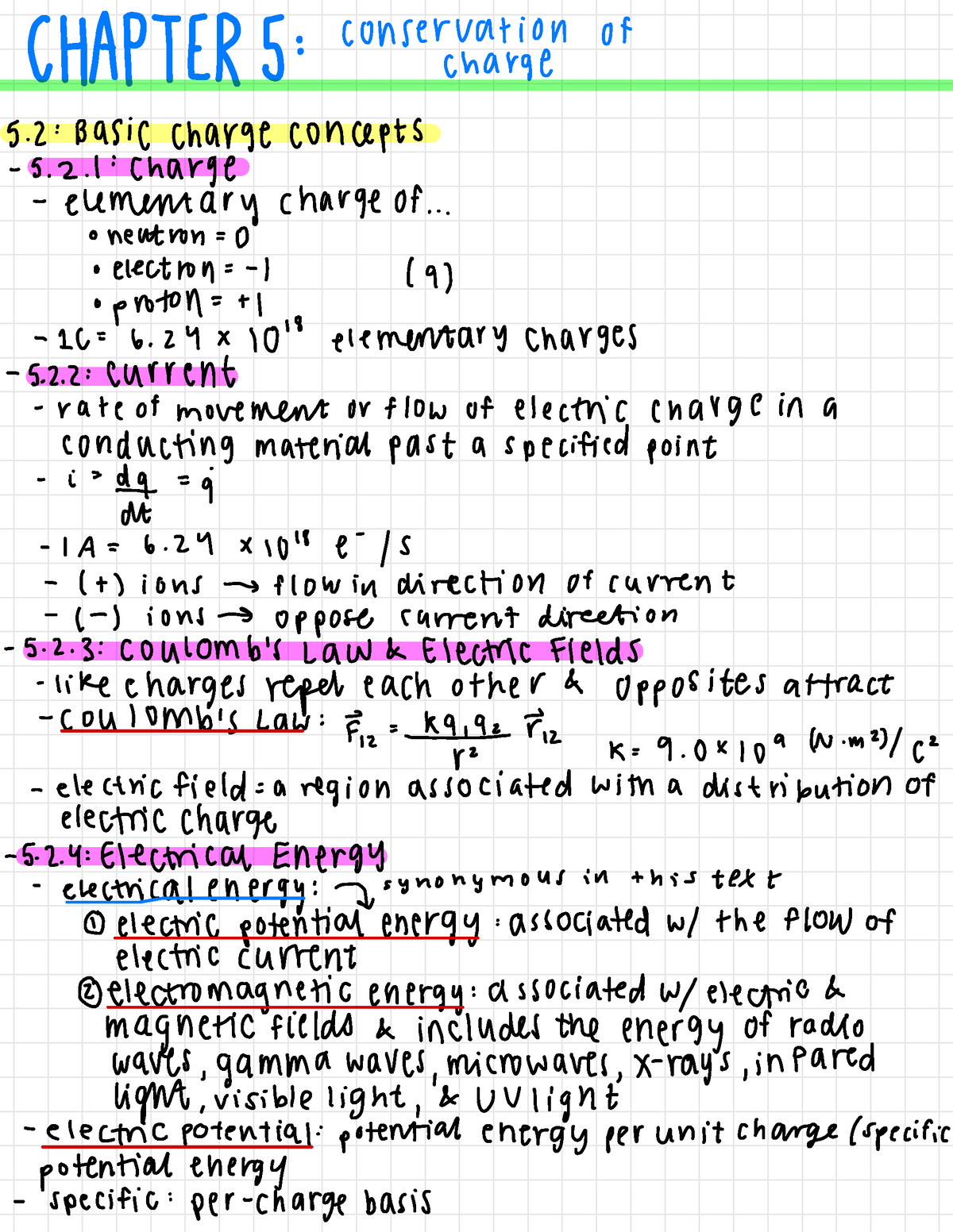 Chapter 5 Conservation of Charge - CHAPTERS : conservation of charge 5 ...