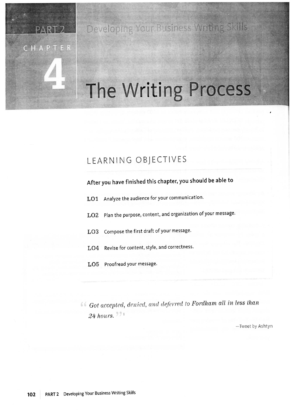 Chapter 4 - The Writing Process - Business Communication - Studocu