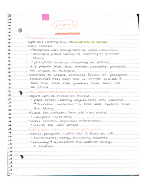 Chapter 5 - Short-term and Working Memory - PSYC 3183 - Studocu