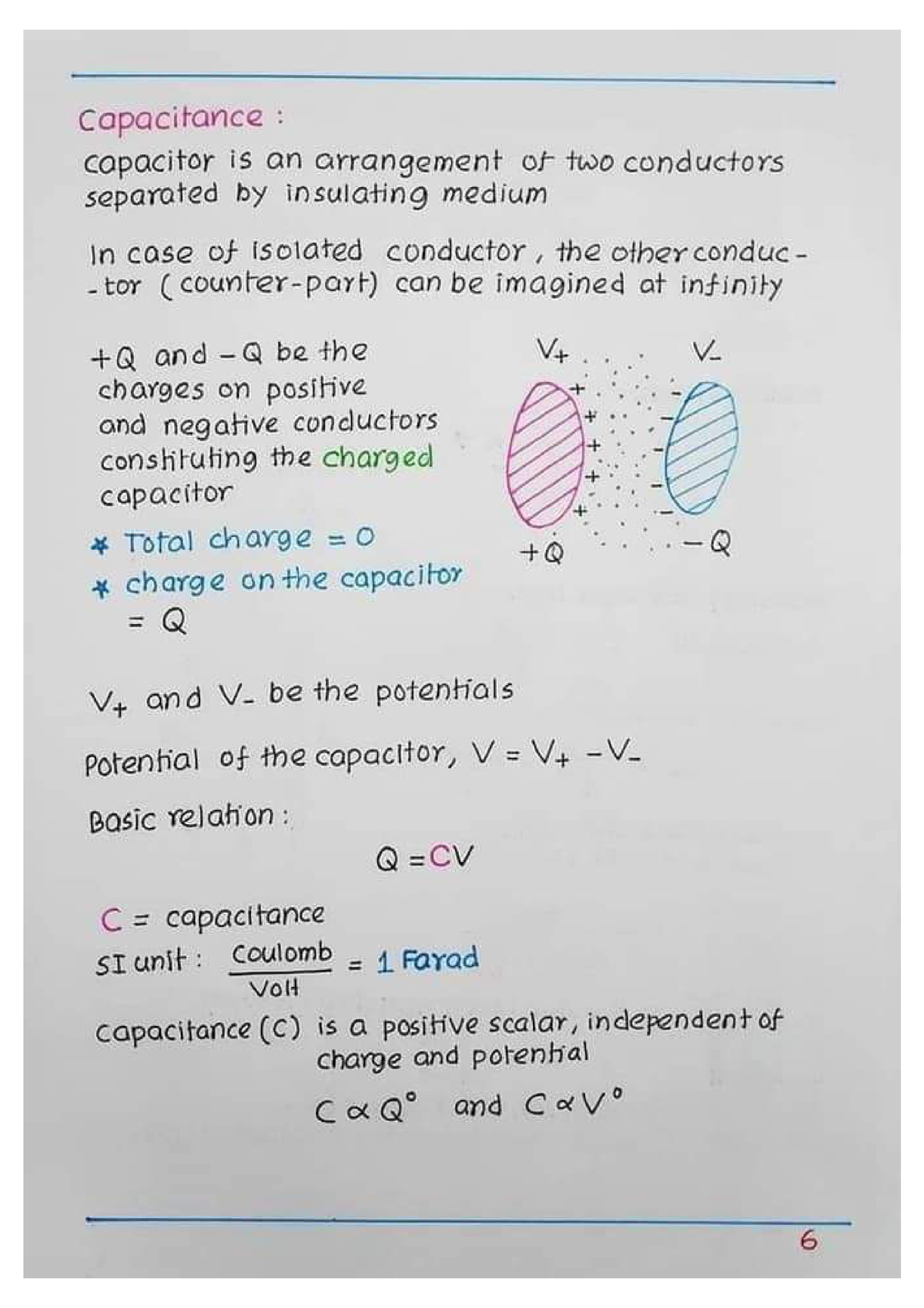 Capacitance Concept And Explaination - Engineering Survey - Studocu