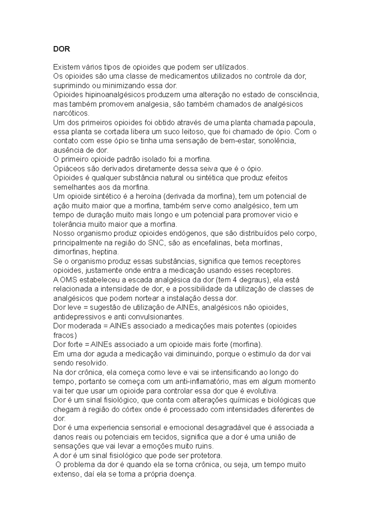 Resumo DE Farmacologia Cardiaca - RESUMO DE Pode ser de dois tipos: 1)  derivada de um problema que - Studocu