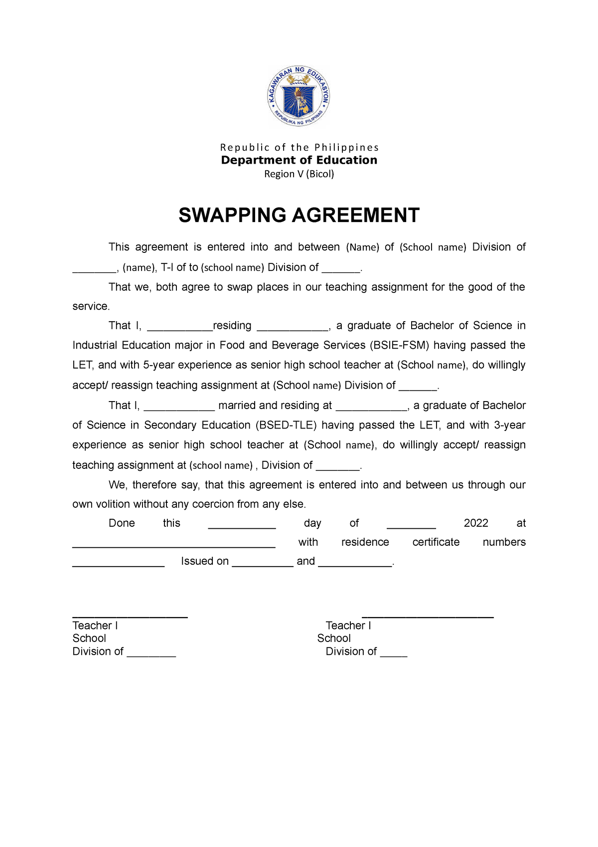 swapping-agreement-swapping-agreement-in-deped-r-e-p-u-b-l-i-c-o-f