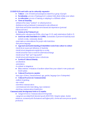 CSD200 Fall2021 - CSD200 Introduction to Communication Disorders Manual ...