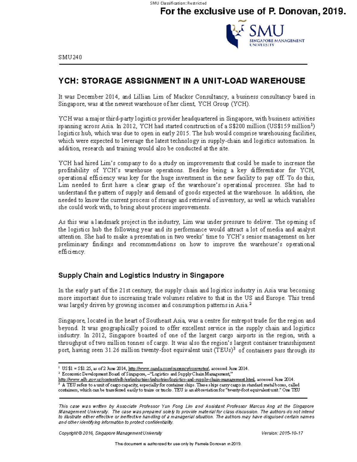 INSIDE LVMH: Module 4 Operations Supply chain - Module 4: Operations & Supply  chain Created time - Studocu