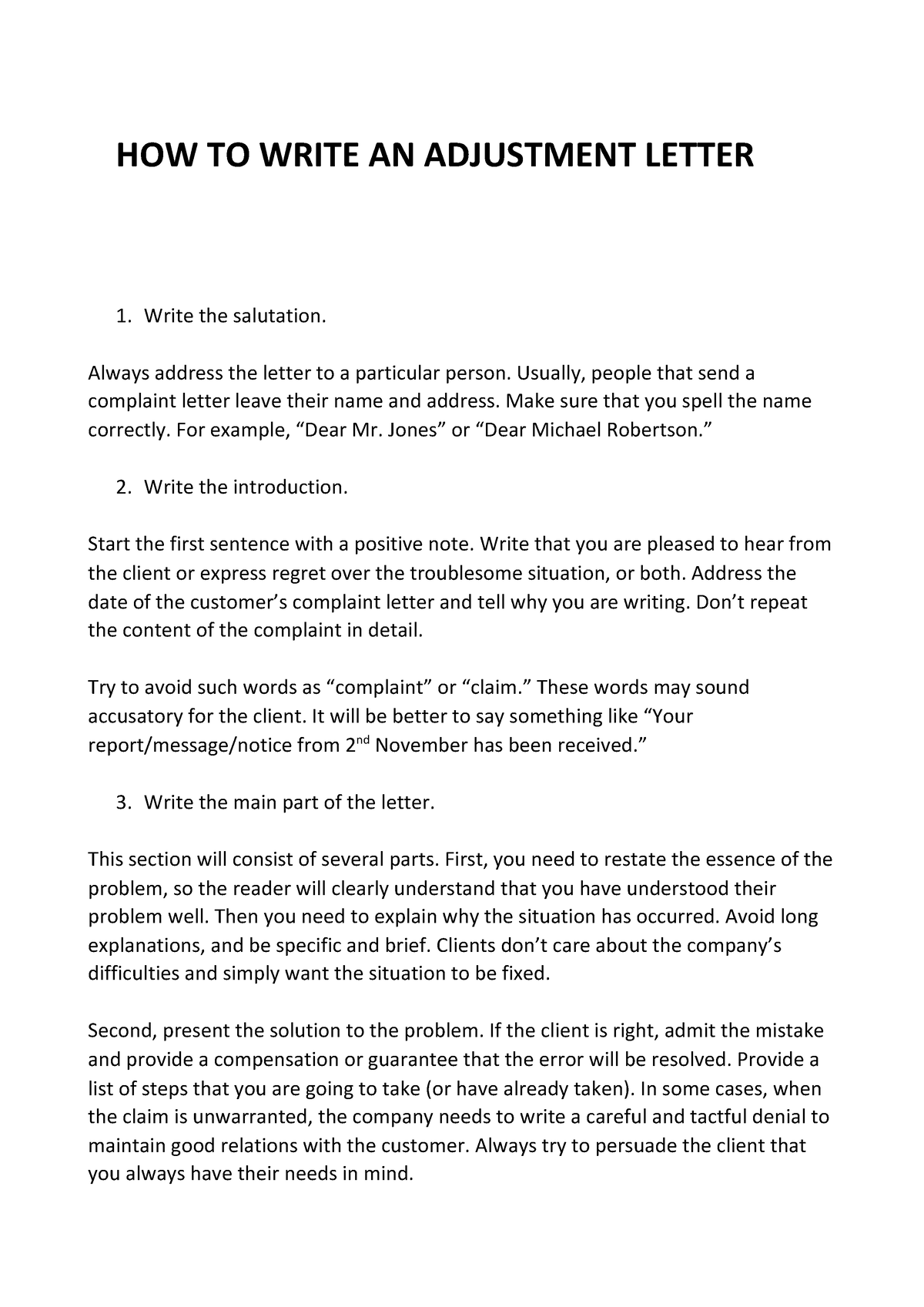 adjustment-letter-how-to-write-an-adjustment-letter-write-the