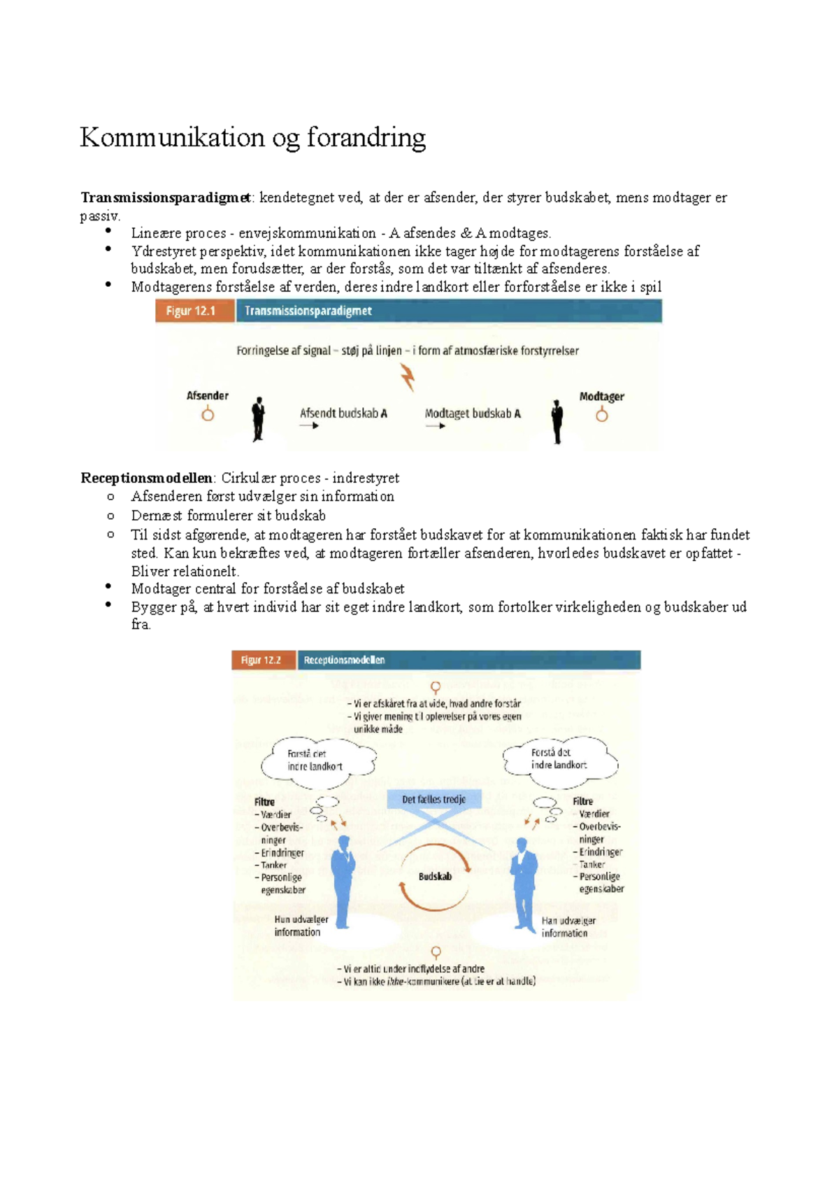 Kommunikation Og Forandring - Kommunikation Og Forandring ...