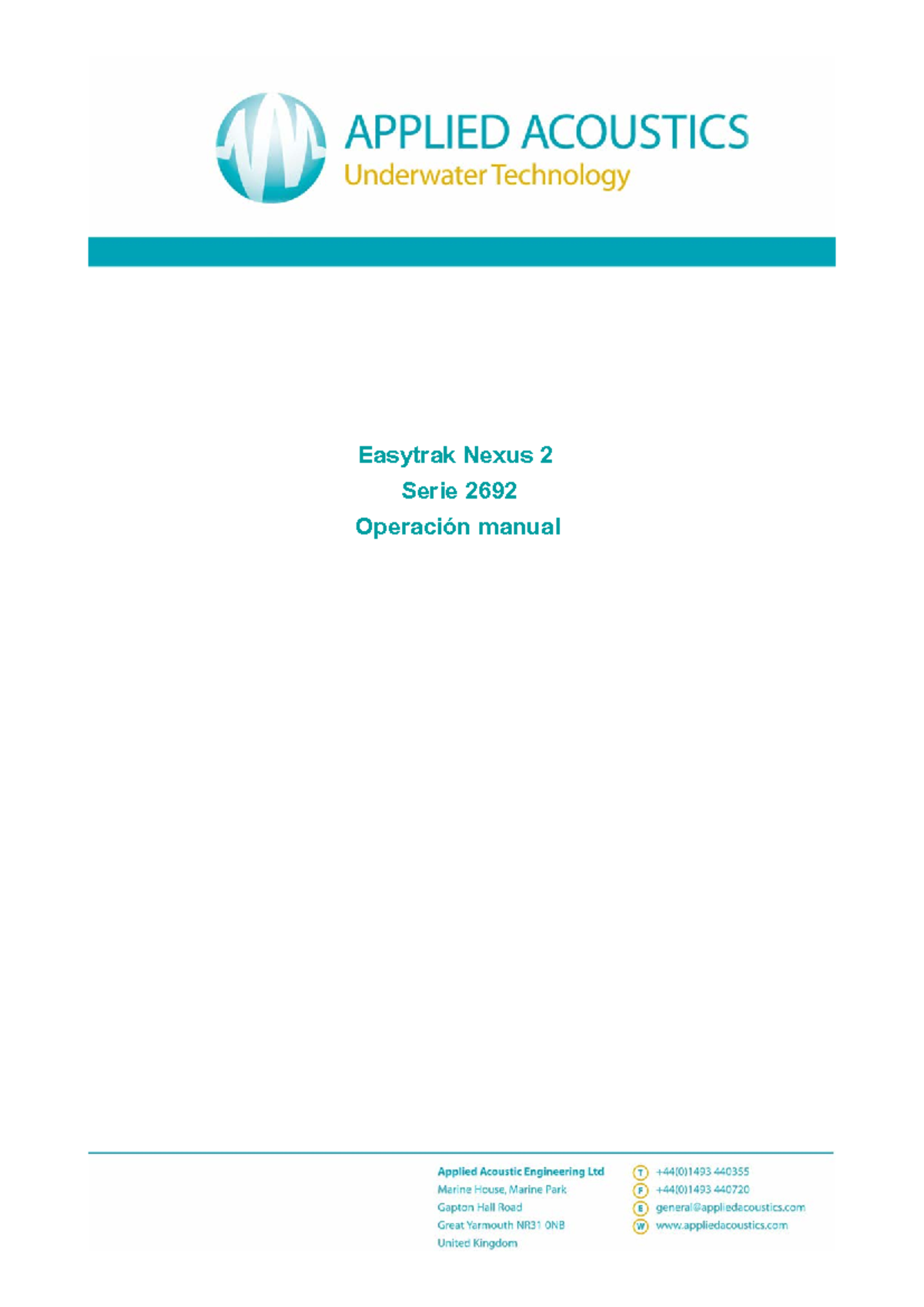 EZT-2692-8000-2 Easytrak Nexus 2 Operator Manual[ 001-049] - Easytrak ...