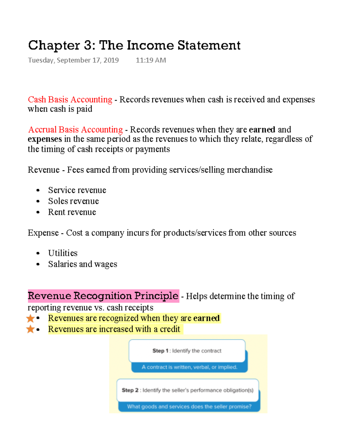 Chapter 3 The Income Statement Questions And Answers – LCMLR