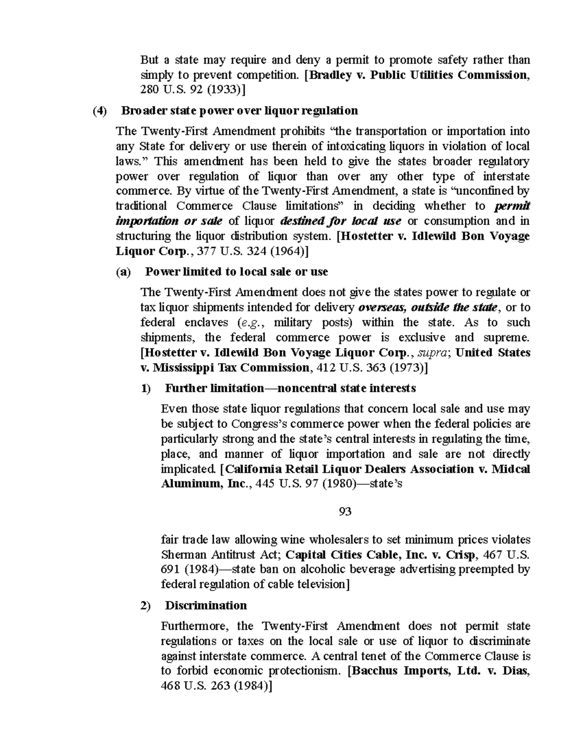 Zlib But a state may require and deny a permit to promote safety