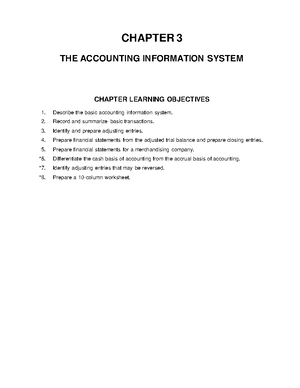 Ch03 - intermediate accounting ifrs 3rd edition solution - CHAPTER 3 ...