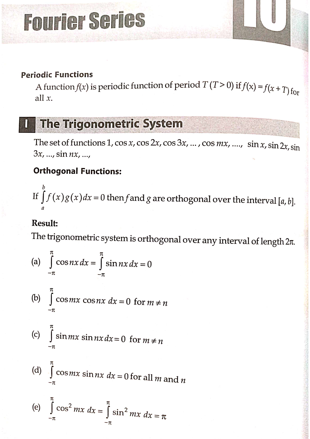 Fourier Series - Engineering Maths - Studocu