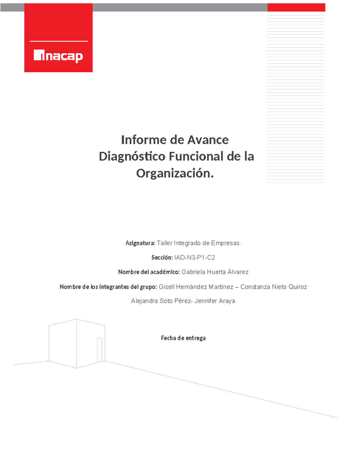 Avance REV 2 Trabajo Inacap - Informe de Avance Diagnóstico Funcional ...