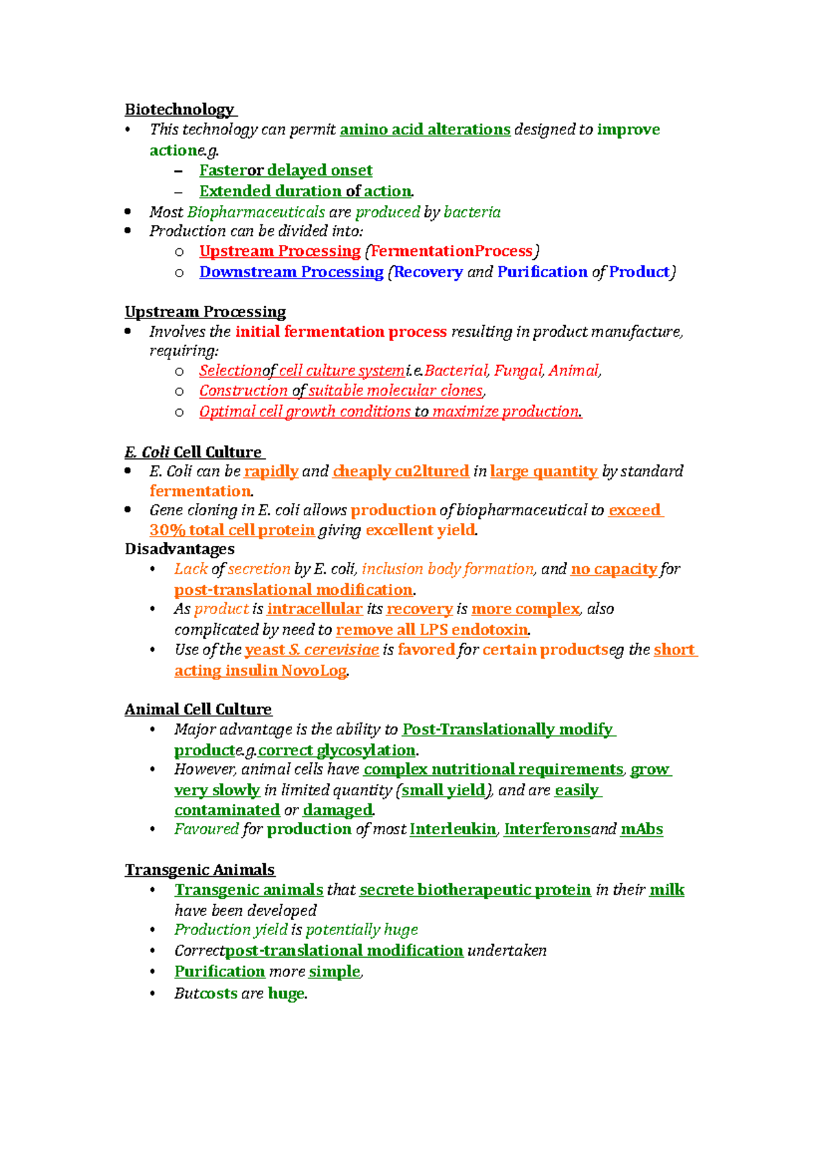 biotechnology essay