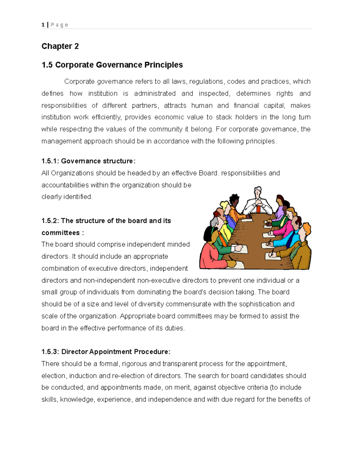 Corporate Gov Chapter 2 For Upload - Chapter 2 1 Corporate Governance ...