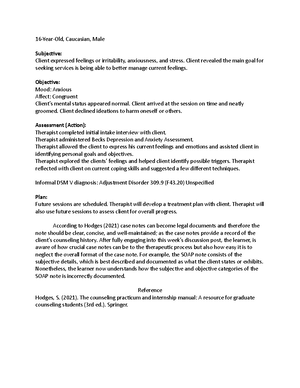 Coun 6322-week 1-discussion 1 - What Are The Minimum Hours Requirements 