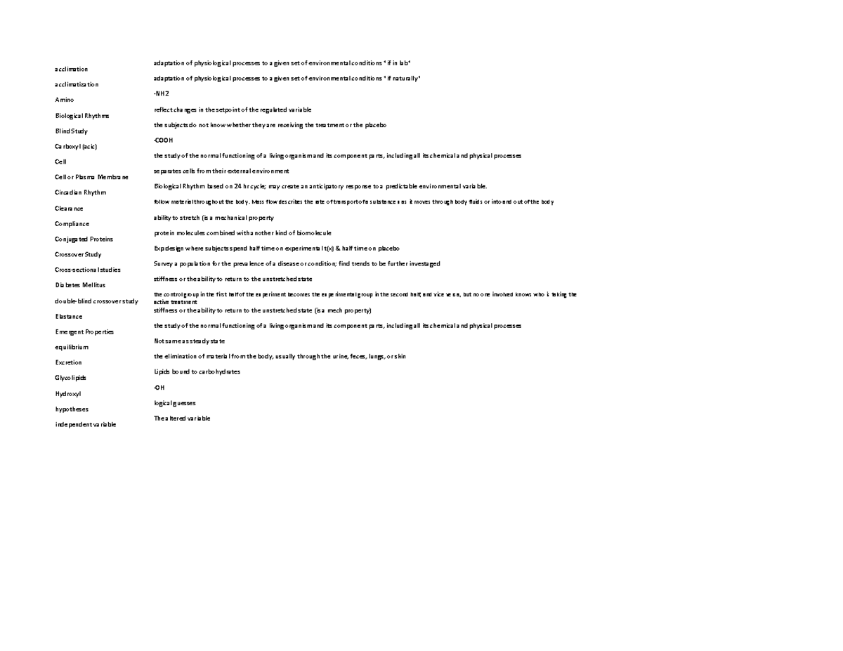 exam-1-key-terms-acclimation-adaptation-of-physiological-processes