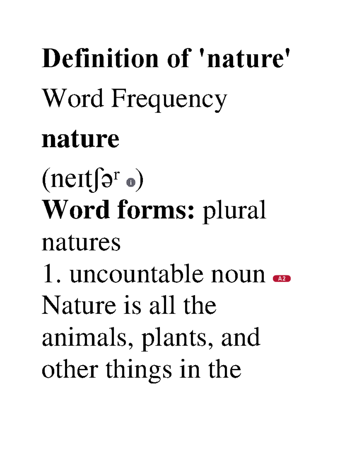 definition-of-nature-definition-of-nature-word-frequency-nature