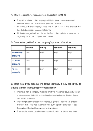 MCQ's Week 7 - Capacity Management - Chapter 8 (Week 7)- Capacity ...