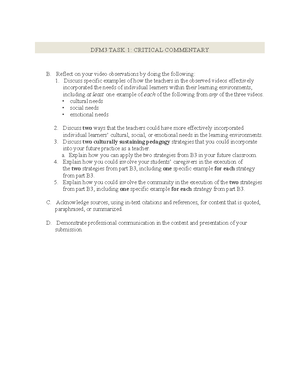 Dlm2 Task 2 Task 2 Dlm2 Dlm2 Task 2 Teaching Diverse Learners