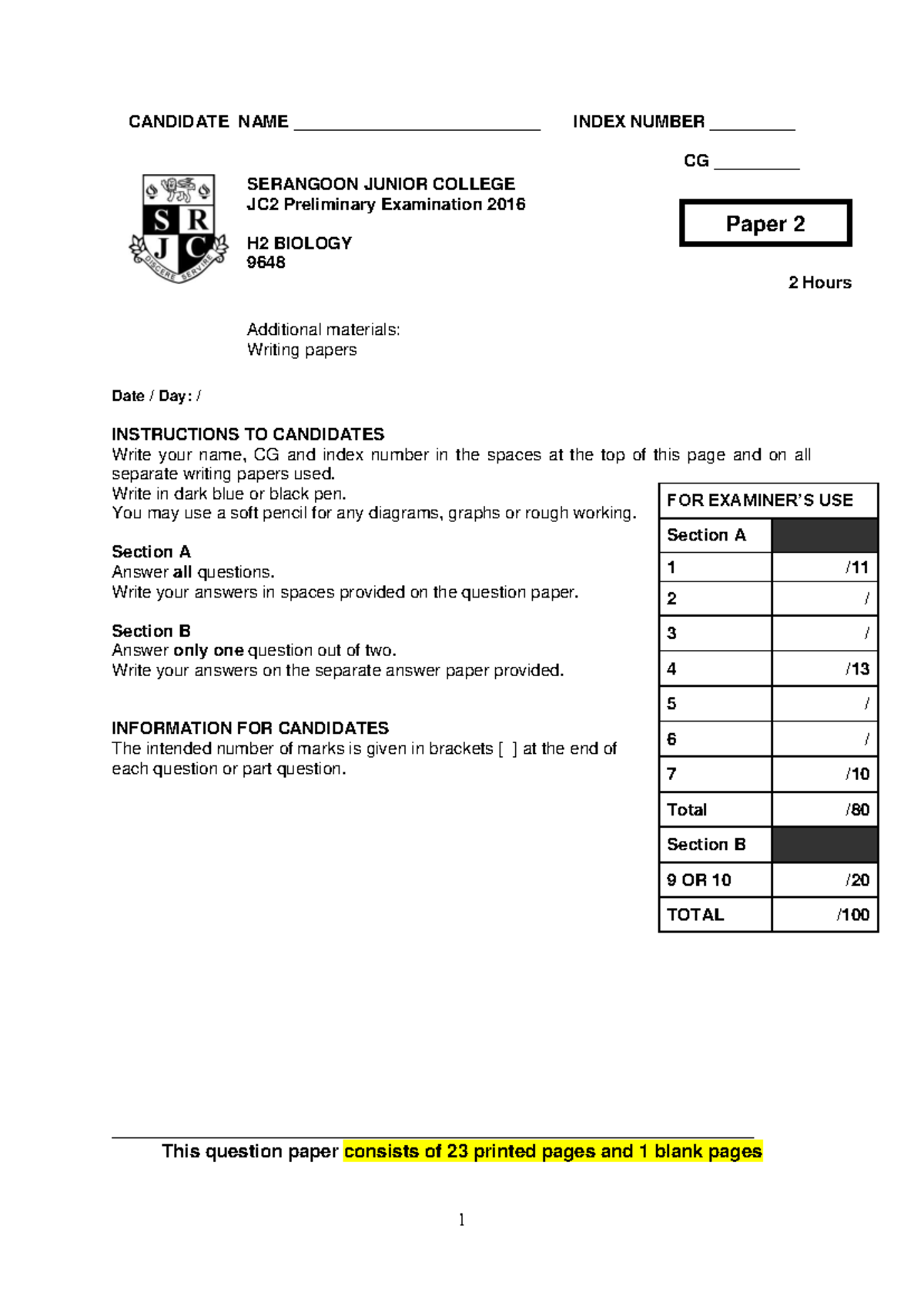 2016 JC2 H2 P2 Prelim MS with comments - CANDIDATE NAME ...