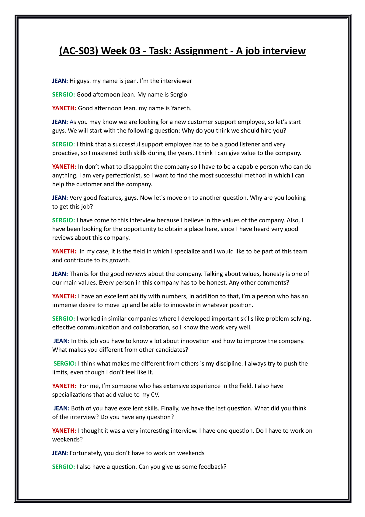 week 03 task assignment how old are you