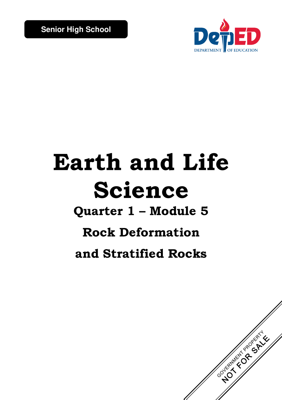 5 Q1 Earth And Life Science - Earth And Life Science Quarter 1 – Module ...