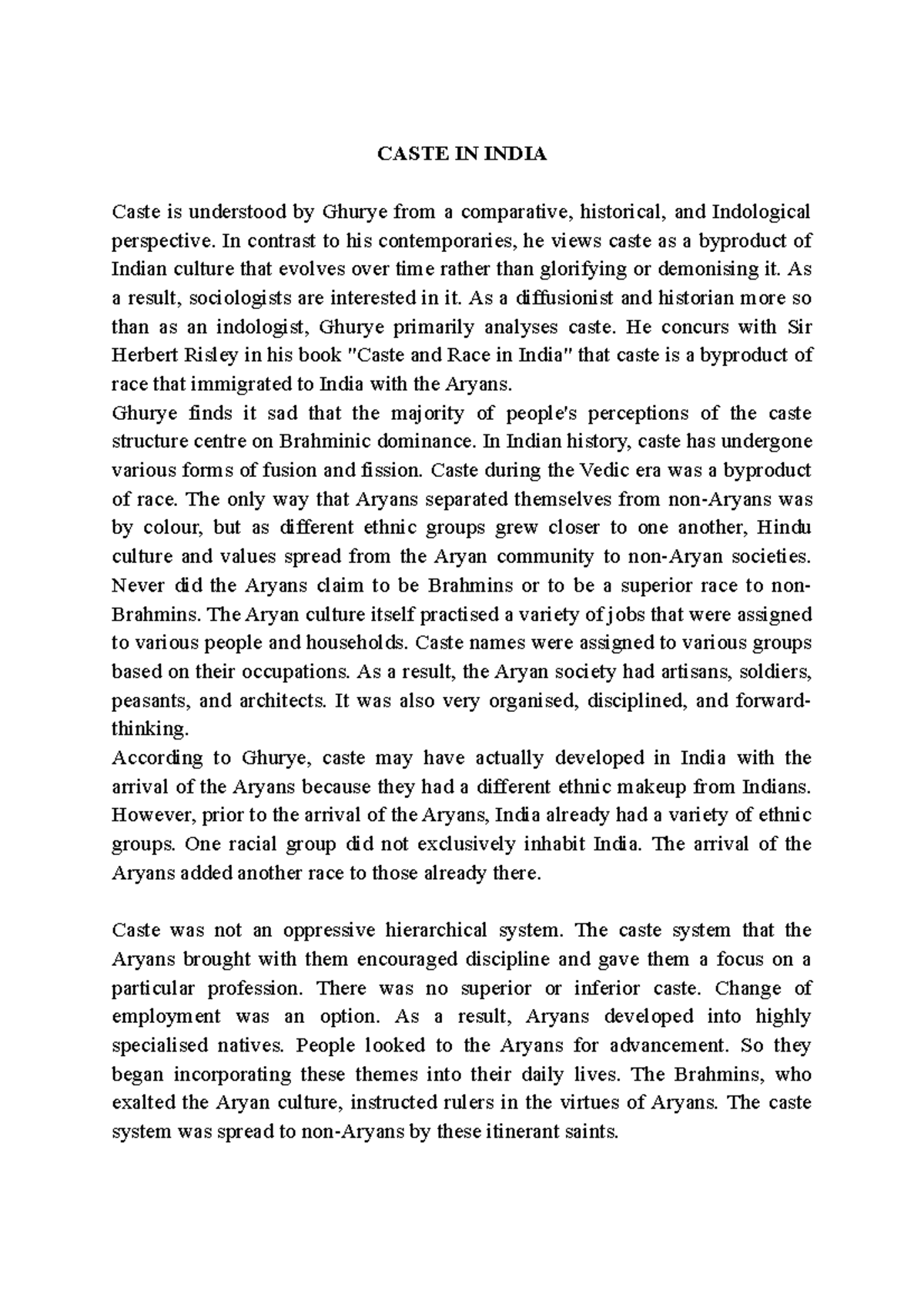 caste-in-india-caste-in-india-caste-is-understood-ghurye-from-a
