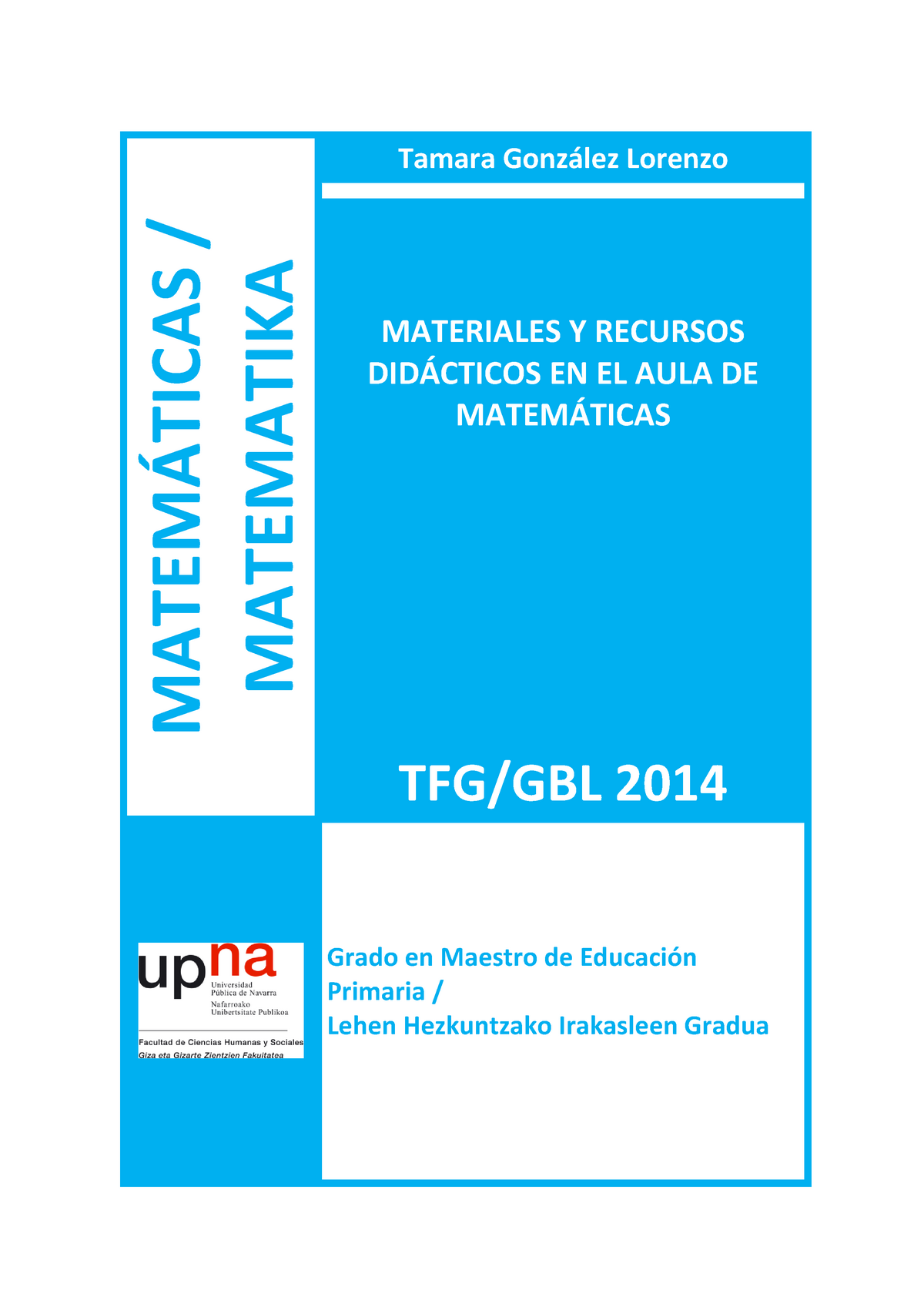 Materiales Y Recursos DidÁcticos EN EL AULA DE MatemÁticas ...