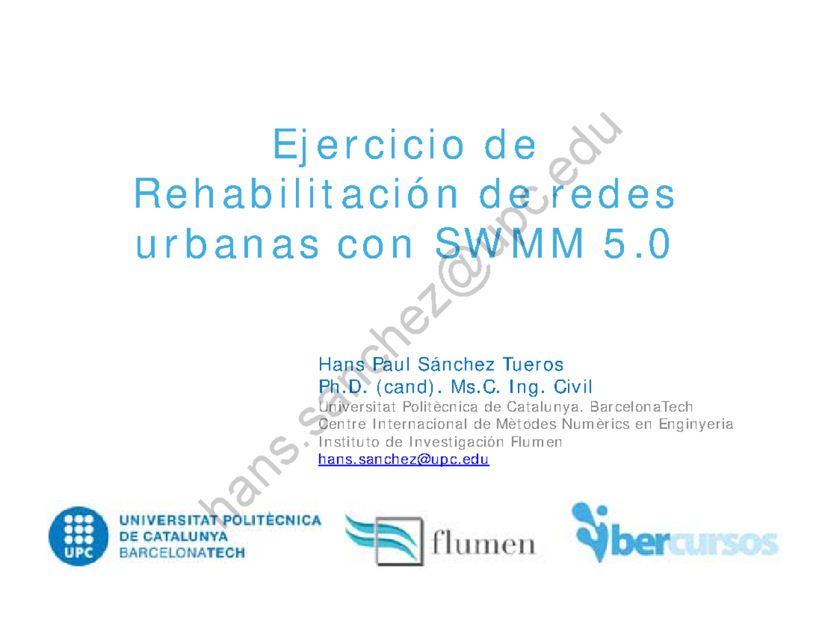 08 Ejemplo de Rehabilitacion - Ej e r cicio de Re h a bilit a ción de r ...
