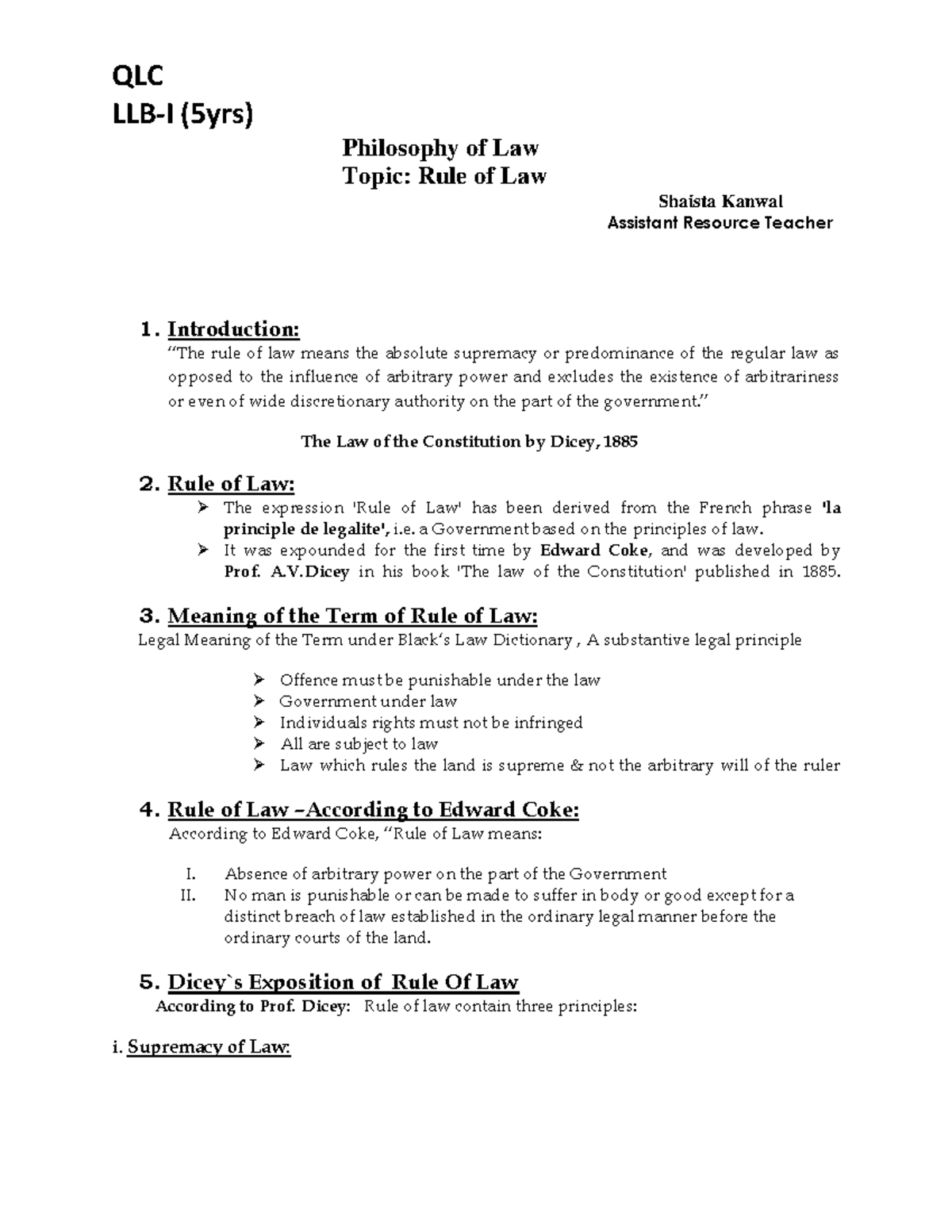 rule-of-law-converted-llb-i-5yrs-philosophy-of-law-topic-rule-of