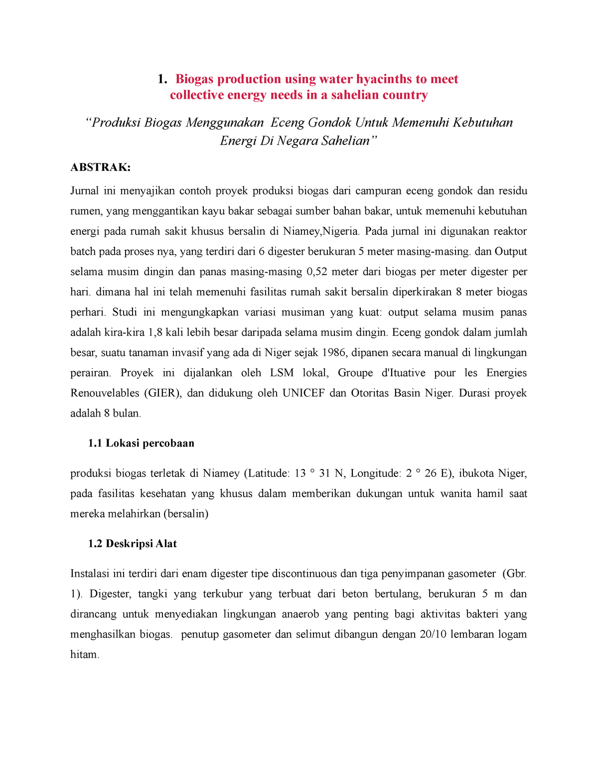 Biogas Production Using Water Hyacinths 1 Biogas Production Using   Thumb 1200 1553 