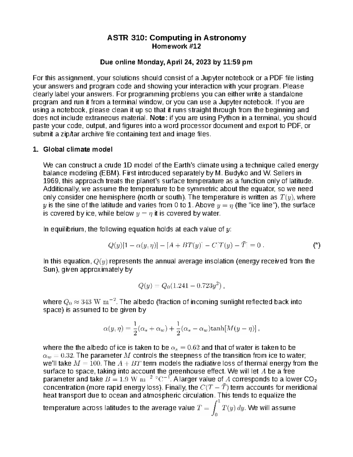 homework 310 w12