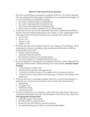 Sum22 Exam 1 Review Student - Exam #1 Study Guide Exam will cover ...