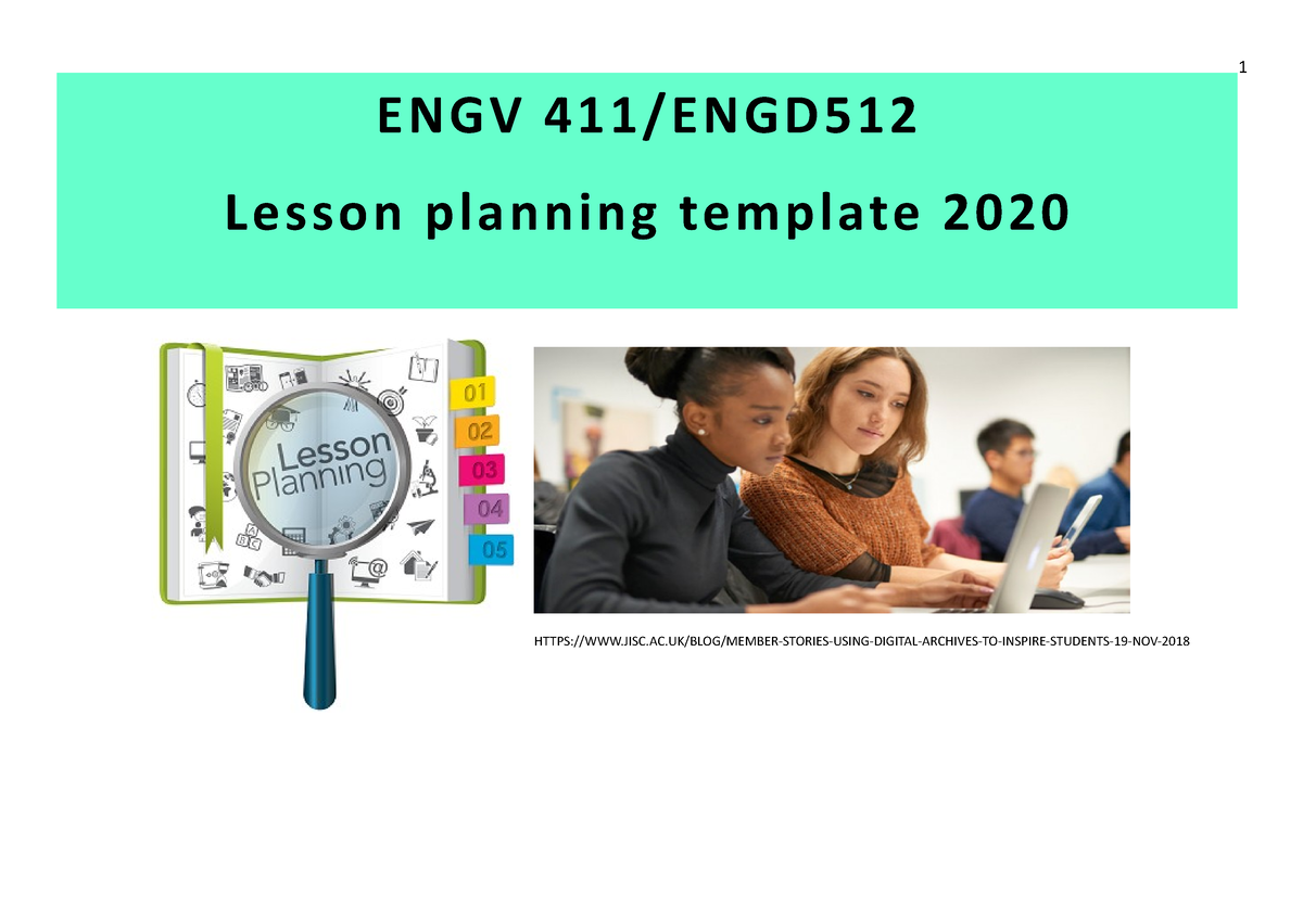 English+Lesson+planning+booklet - - Studocu