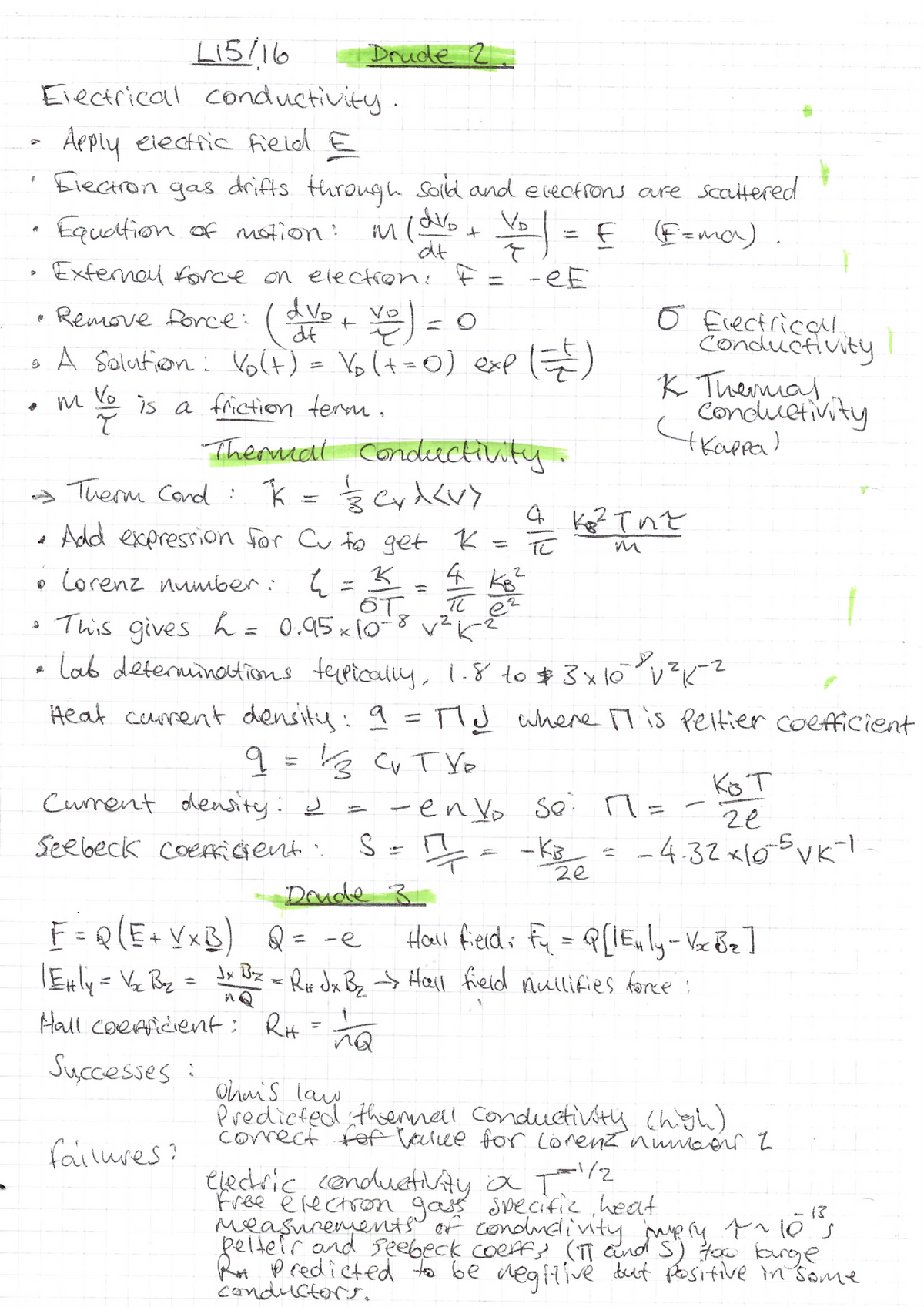 Statistical Mechanics And Solid State Physics Written Notes Part B ...