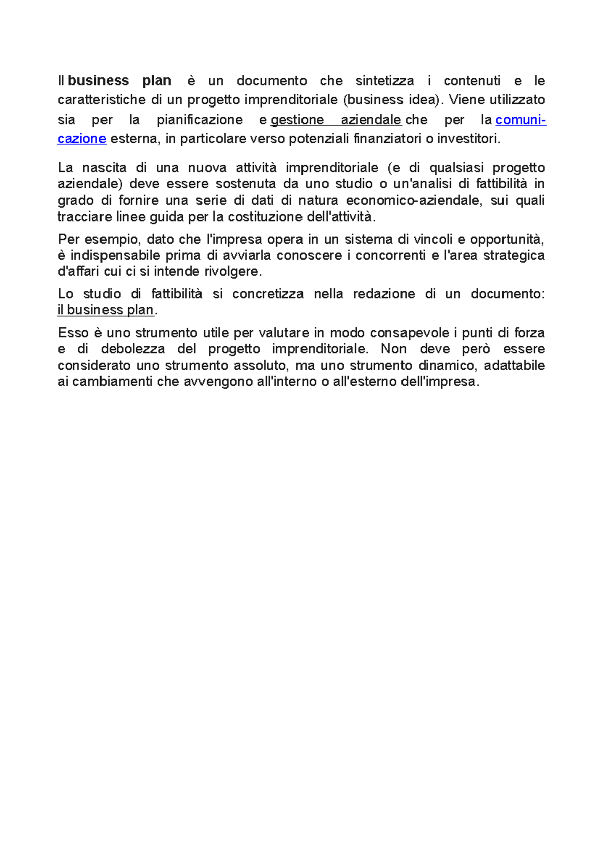 Il business plan delle aziende turistiche sainaghi 03 picture