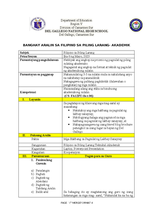 Final DEMO - example of lesson plan - Republic of the Philippines ...