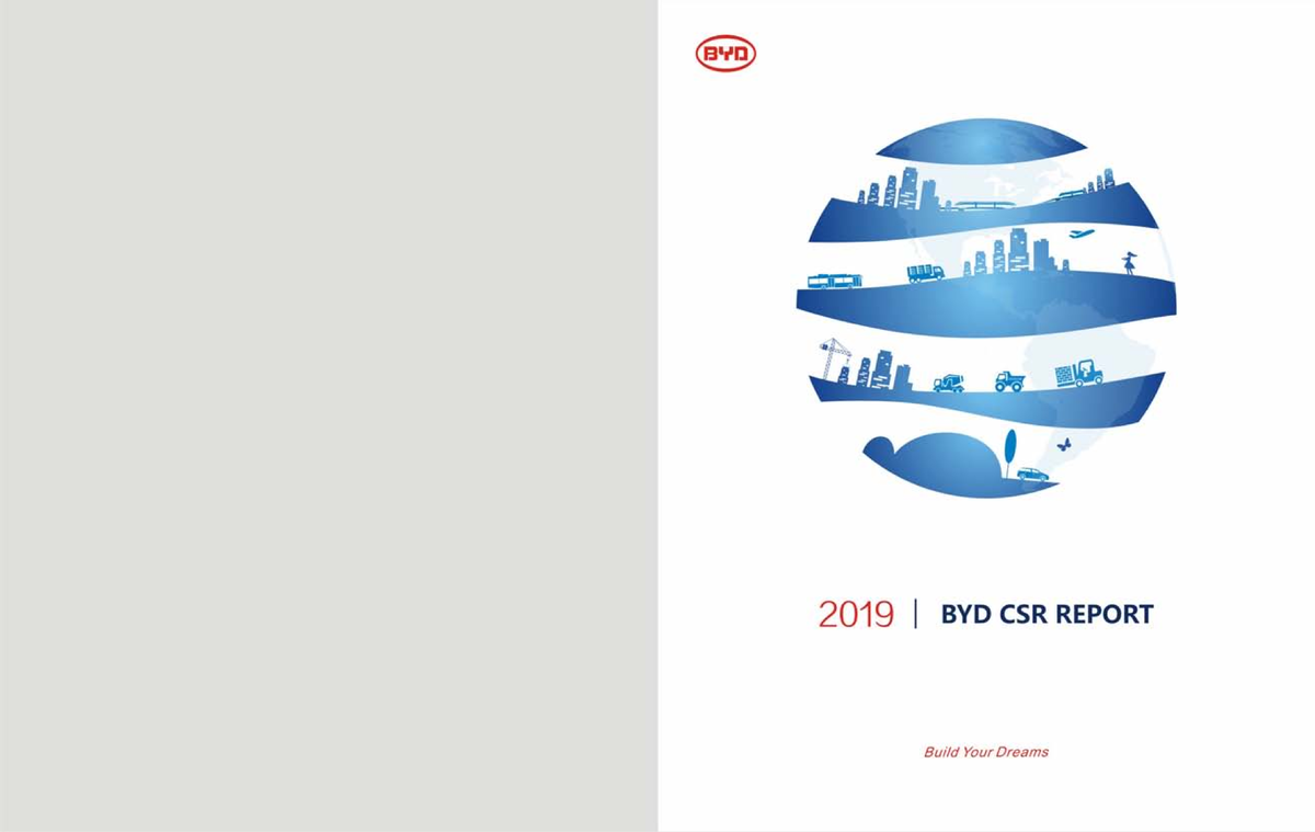 BYD CSR 2019 - def - ABOUT THIS REPORT BYD Company Limited(hereinafter ...