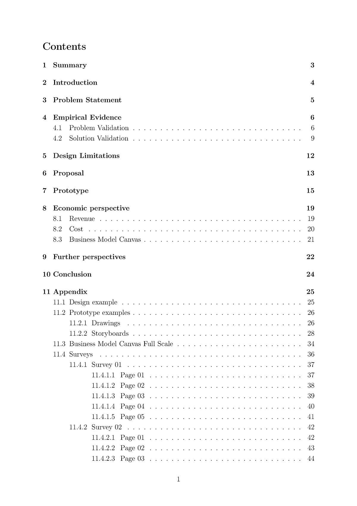 Innovation Report V2 Copy - Contents 1 Summary 2 Introduction 3 Problem ...