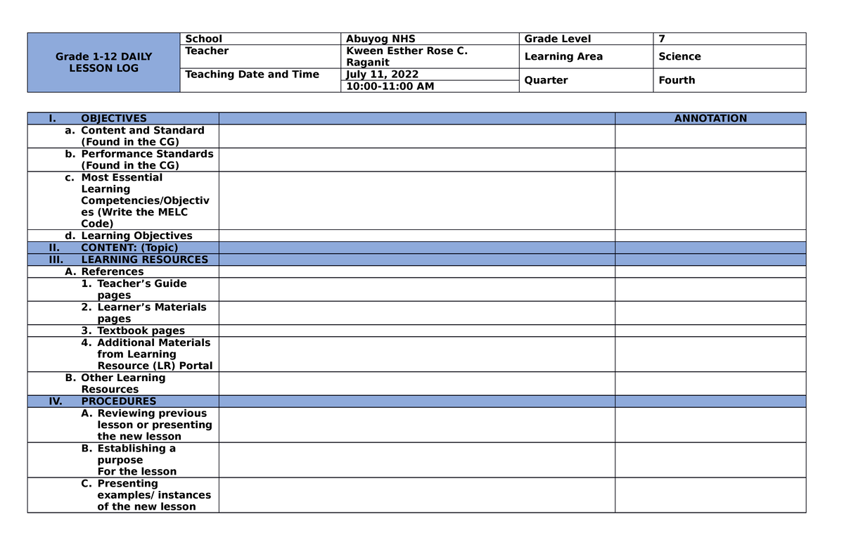 DLL blank with annotation.docx - BSIT - Studocu